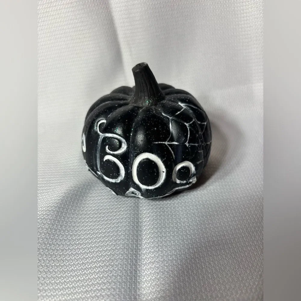 Halloween Pumpkin Table Decor BOO EPC